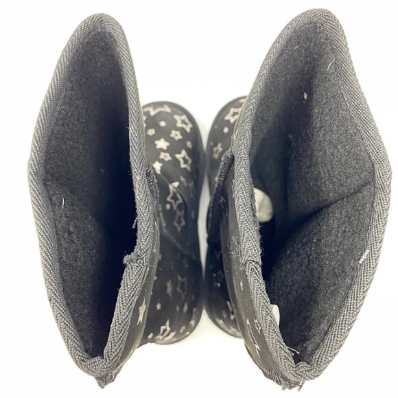 Airwalk EMMA Black Stars Junior Girls Winter Boots Size 3 - Picture 8 of 11